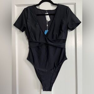 Cupshe Black swimsuit Medium